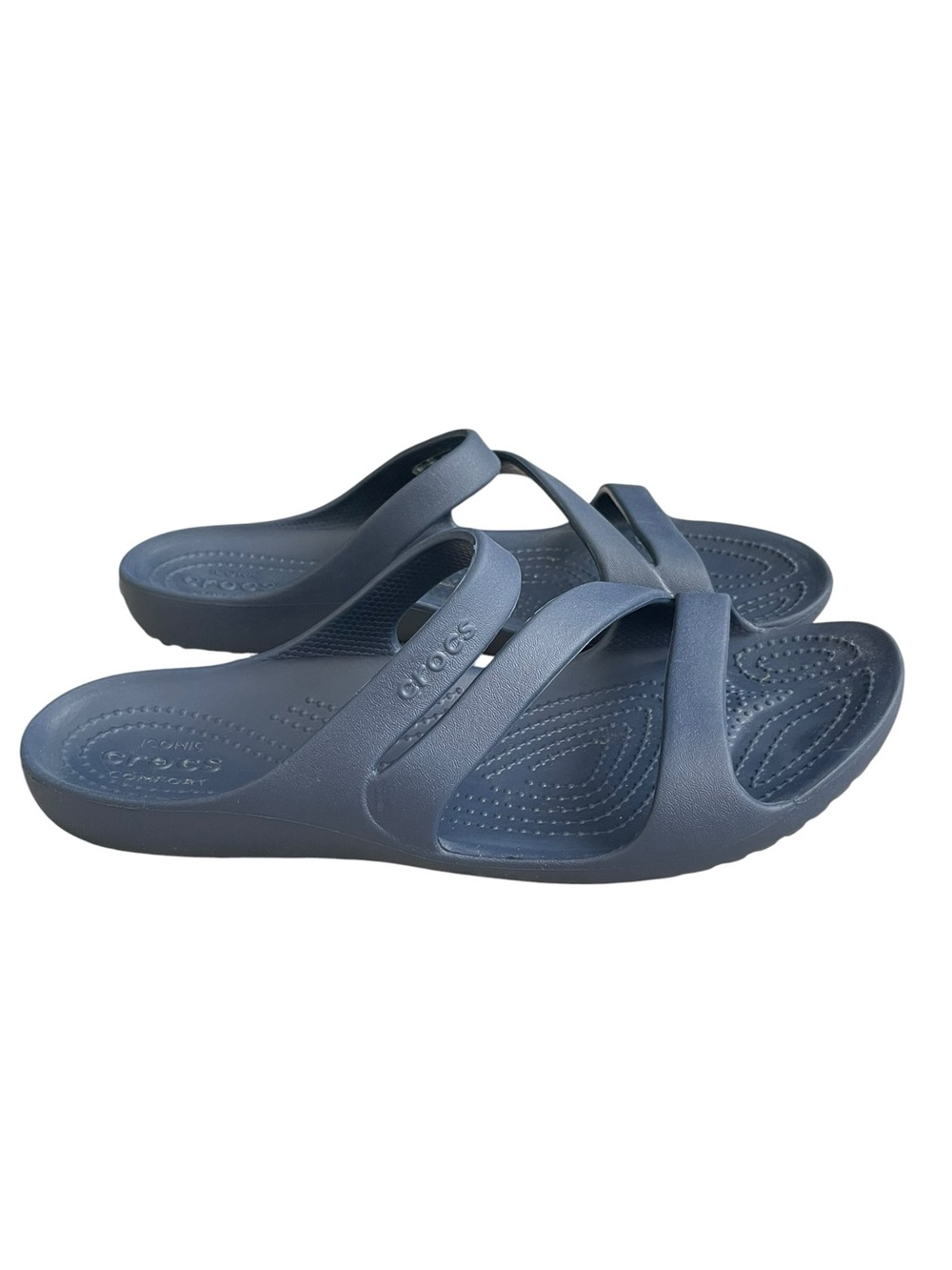 Crocs Kadee II Sandal Women’s Size 9 Navy Lightweight